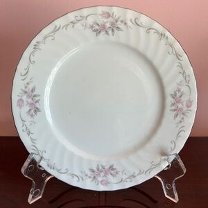 Gold Standard Genuine Porcelain China Salad/Dessert Plates - Set of 4